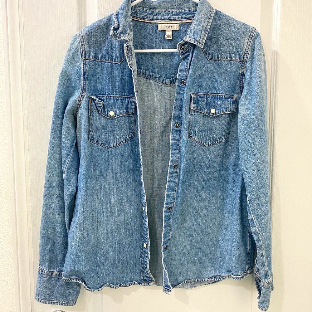 J Crew Denim Shirt
